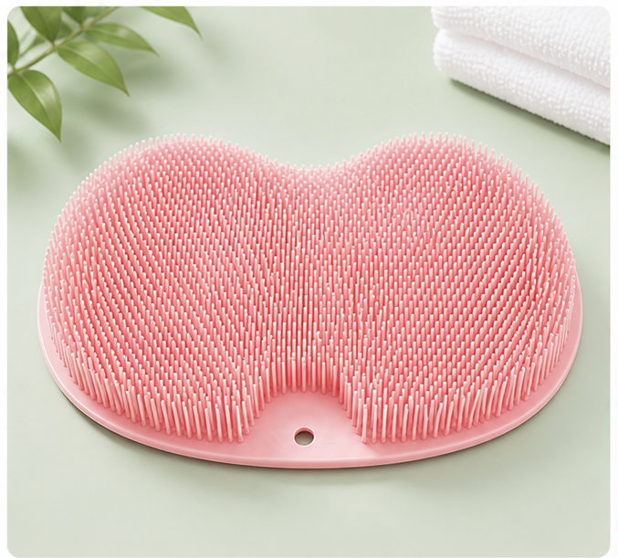 Silicone Multiuse Scrubber For Bath, Foot