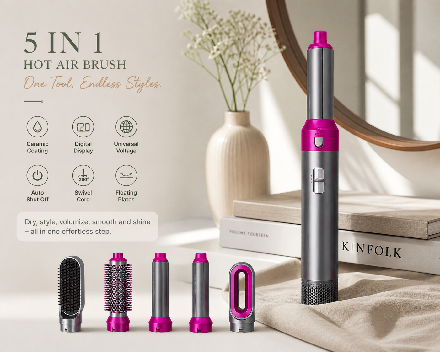 Shyora AirStyle Pro 5-in-1