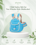 Child Safety Belt for Two Wheeler Ride (Multicolor)