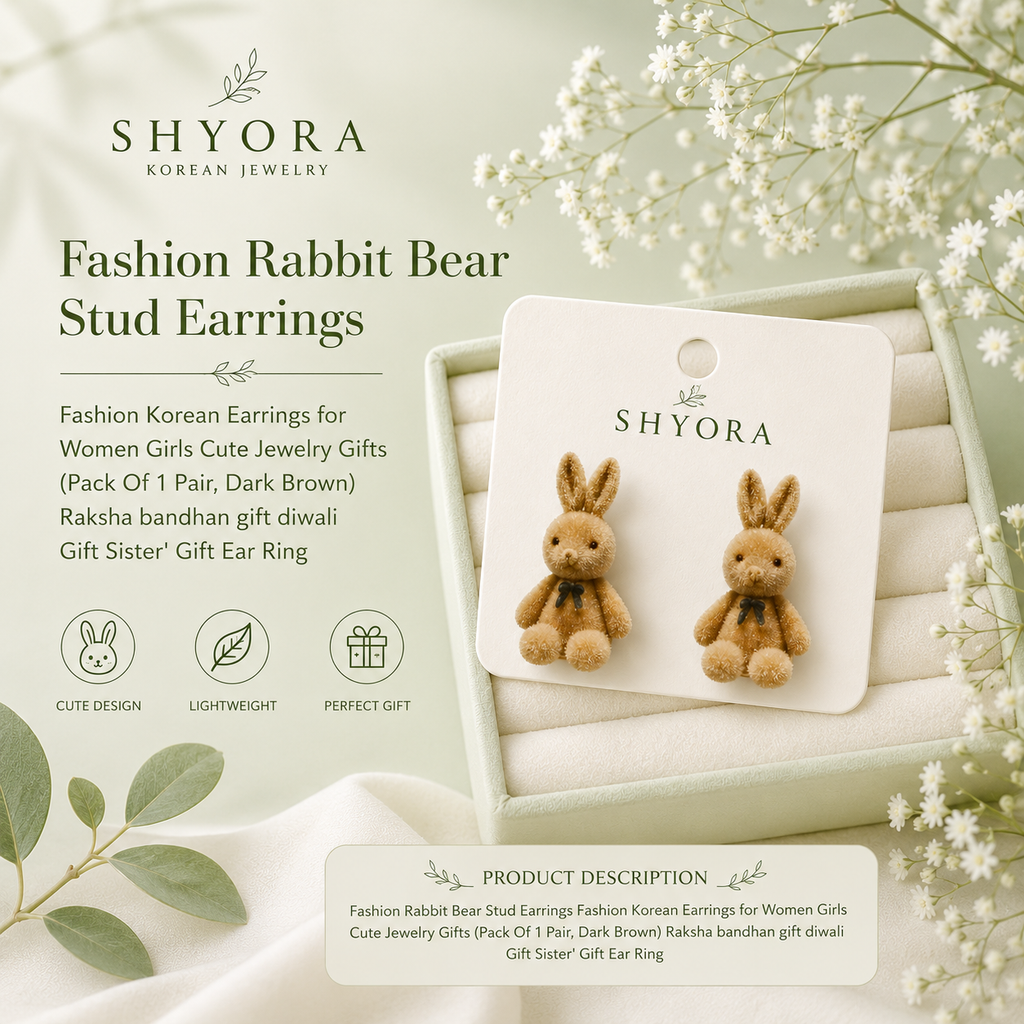 Stud Earrings Fashion Korean Earrings for Women Girls Cute Jewelry Gifts
